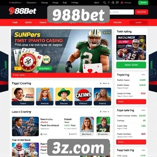 Design e usabilidade do 988bet para jogadores